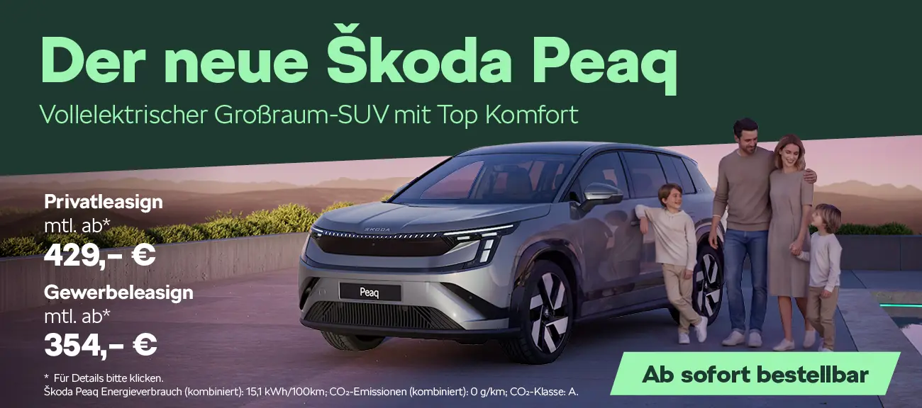 Online neuer Skoda Peaq